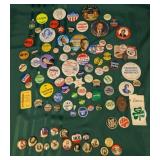 Political Pins/Buttons