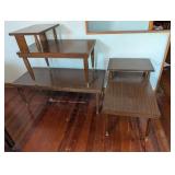 Mid Century Coffee Table, End Tables