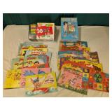 2 Vintage Boxes of Activity Books