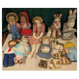 Fabric Panel Dolls & Animals