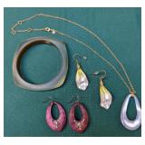Alexis Bittar Earrings, Necklace, Bracelet