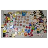 Wooden Nickels & Matchbooks