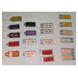 Mini License Keychains