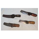 4 Broomcorn Knives