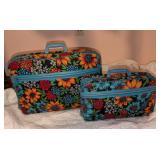 Vintage 2 pc Bantam Travelware