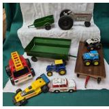 Toy Tractor, Wagons, & Vehicles