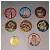 Vintage Space Coins, Baseball