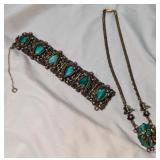 Selro-like Necklace and Bracelet