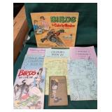 Bird & Nature Coloring Books