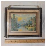Rinard, Ill. Advertising Thermometer
