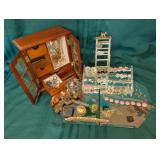 Jewelry Box, Costume Jewelry, Mirrors