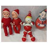 Vintage Dolls, Toy, and Clown