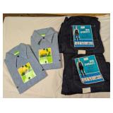 Sears Bib Overalls & Work Shirts