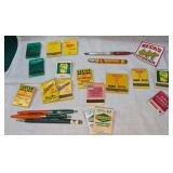 Adv Matchbooks Lester Pfister, Burrus
