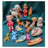 Vintage Rubber Toys