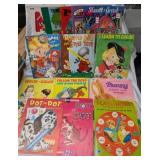Vintage Coloring & Dot to Dot Books