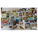 Birds, Cats, Animals Post Cards