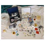 Estate Jewelry, Hat Pins, Jewelry Box