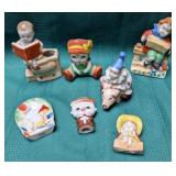 7 Made in Japan Porcelain Figurines
