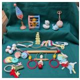 Vintage Hard Plastic Teethers & Rattles