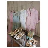 Vintage Shoes and Dresses