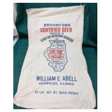 Broomcorn Seed Bag Humboldt, Illinois