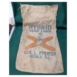 Hybrid Seed Bag Pfeifer Arcola, Ill.