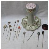 Hat/Stick Pins and Holder