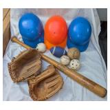 Baseball Bat, Gloves, Helmets & More