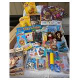 NIB & open Toys, Tote