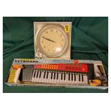 Keyboard and Clock