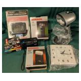 Ronson Elec. Razors, Cameras, Clock