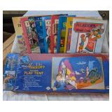 Aladdin Play Tent, Coloring Books