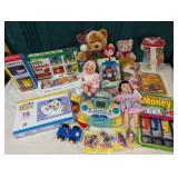 Bears, Dolls, Toys, Games