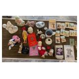 Knickknacks, dolls, Tiny Golden Books
