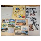 2 Scrapbooks of Post Card Collection