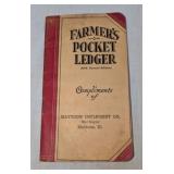 John Deere 1946, 47 Pocket Ledger