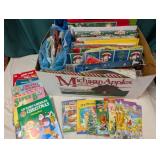 Christmas Wrap, Boxes, Coloring Books