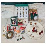 Christmas Jewelry, Ornaments, Plate