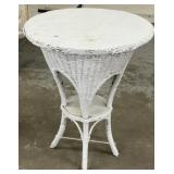 Wicker Parlor Table