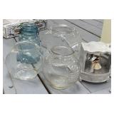 Jars, Fish Bowls & Ballerina Music Box