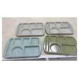 4- Prolon Celluloid Divided Trays