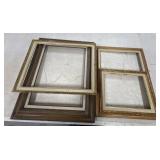 4 Wood Picture Frames
