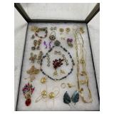 Riecker Box of Costume Jewelry