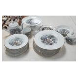Avon China Dish Set