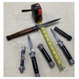 Folding Stiletto Knives