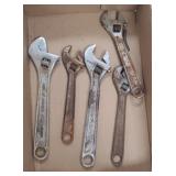 Flat of Crescent Wrenches