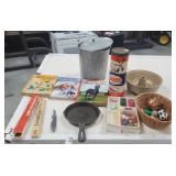 Skillet, Books & Tinker Toys
