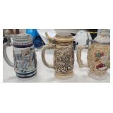3 Avon Steins