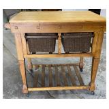 24" x 36" Wood Kitchen Table